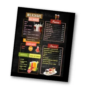 bespoke menu design, fine dining menu, professional restaurant branding, custom menu,