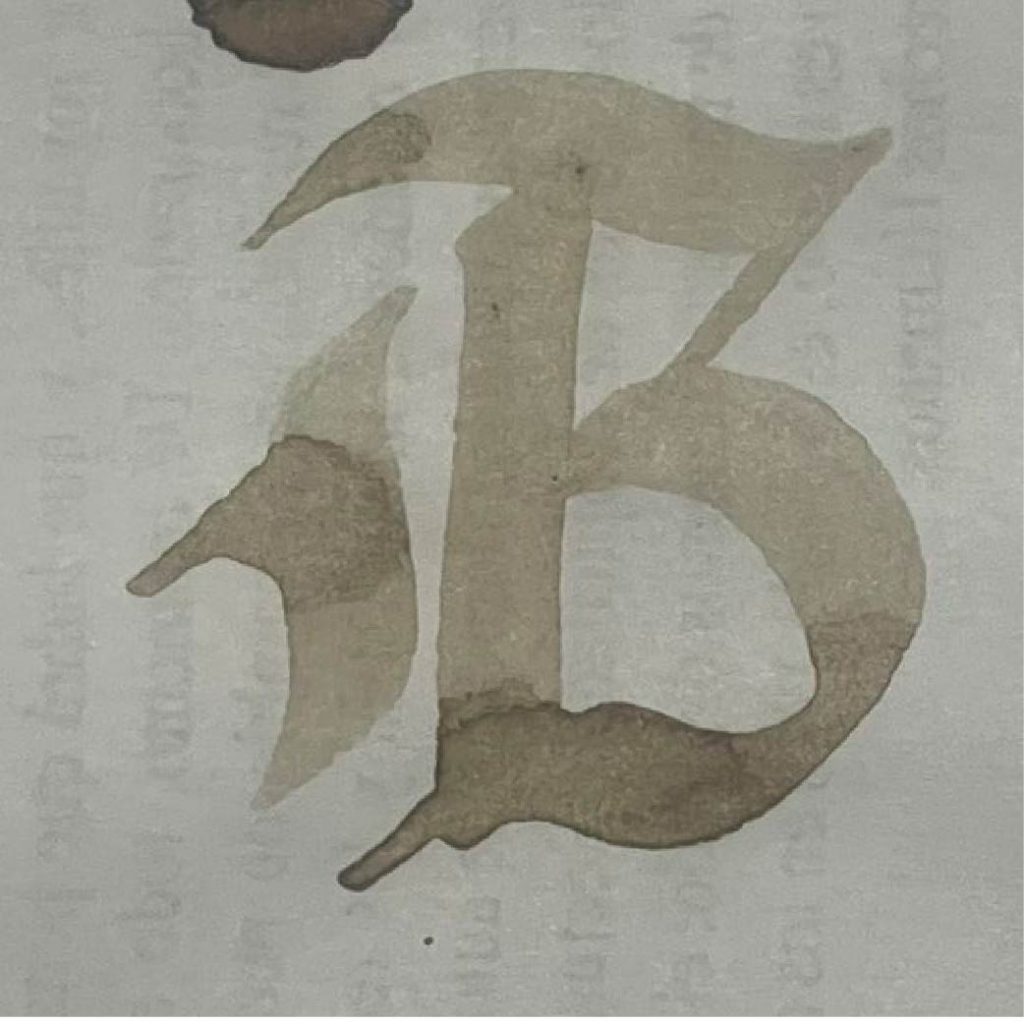 gothic branding calligraphic