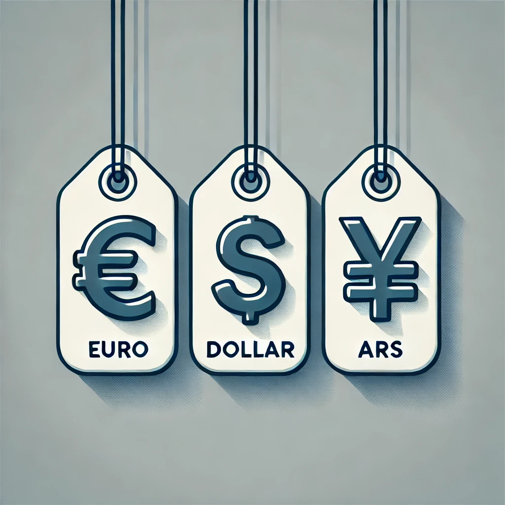 diferents currencys